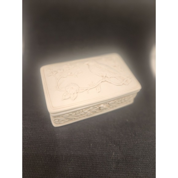 Vintage 2003 Sparrows Club Porcelain‎ Bird Music Trinket Box Plays "Ode to Joy" - Picture 2 of 13